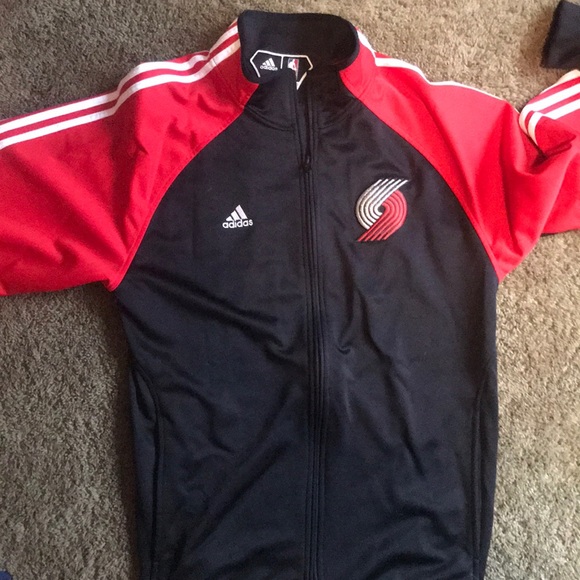 blazers warm up jacket